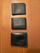 STOCK 3 PORTAFOGLI WALLET UOMO DUE MARRONI E UNO NERO