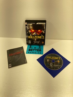 Killzone 2 (PS3) CIB W/MANUAL+AUTH. REG CARD ATTACHED *TESTED AND WORKING*