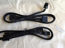 1X eVGA 6 pin Perif to 2x IDE 1X FDD DRIVER POWER cable FOR EVGA SuperNOVA