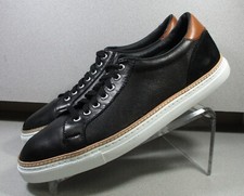 245841 MS50 ANSON MEN'S SHOES SIZE 9 M BLACK LEATHER LACE UP JOHNSTON MURPHY