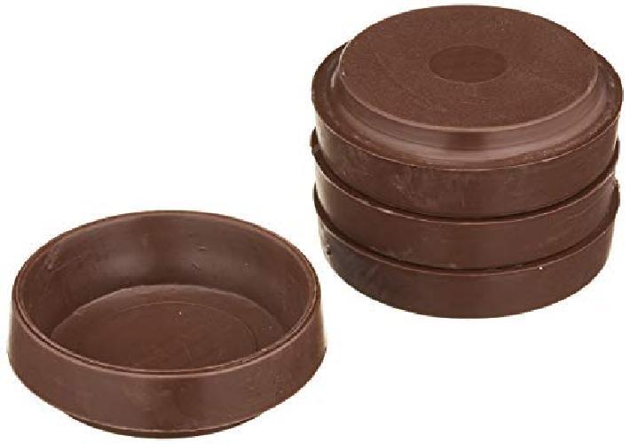 Bulk Hardware BH01561 Coppette Poggiaruote in Gomma Antiscivolo per Pavimenti in