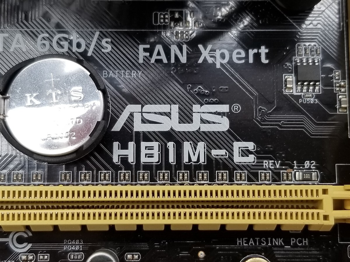 ASUS H81M-C Motherboard LGA 1150 M-ATX Intel i3-4170 3.7GHz