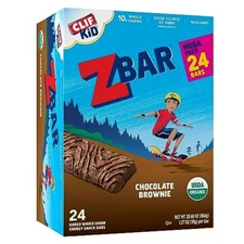 CLIF Kid Zbar Organic Soft Baked Snack Bars Chocolate Flavor 24 Count