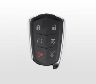 NEW 6 Button Shell Case For Cadillac Escalade Smart Key Remote  13510242R HYQ2AB