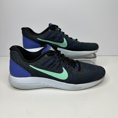 Nike Lunarglide Running Shoes Womens Size Purple Gym Sneakers  843726-500