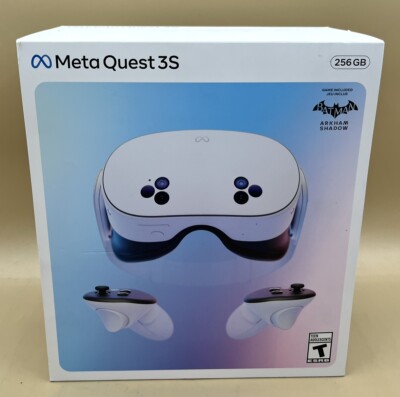 META QUEST 3S - 256GB W/ BATMAN: ARKHAM SHADOW BUNDLE (MVP027003)