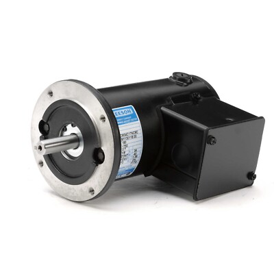 Leeson M1130118.00 Electric Motor 180 V DC 1750 Rpm 1/8 Hp 34 Frame CM34D17NC8C