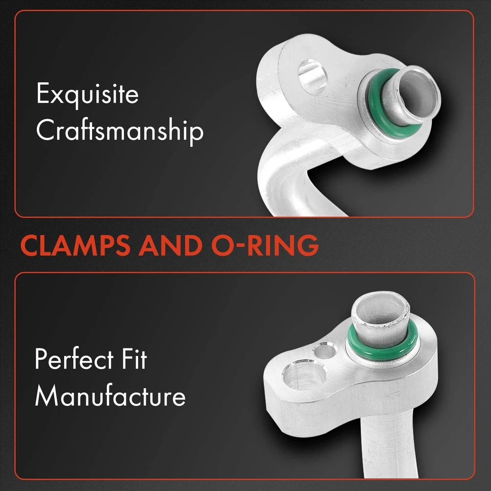 A/C Discharge & Suction Line for Hyundai Genesis Coupe 2010 2011 2012 L4 2.0L - Image 4 of 4