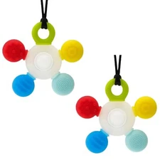 Chewy Necklace Sensory, Seeway Silicone Chew Necklace for Sensory Kids, Adjus...