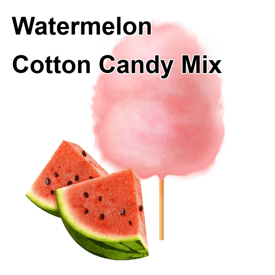 WATERMELON COTTON CANDY FLAVOR mix w/ SUGAR FLAVORING FLOSSINE FLAVOR #1
