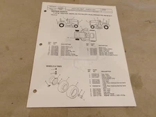 POULAN PRO PARTS LIST MODEL PP1136J