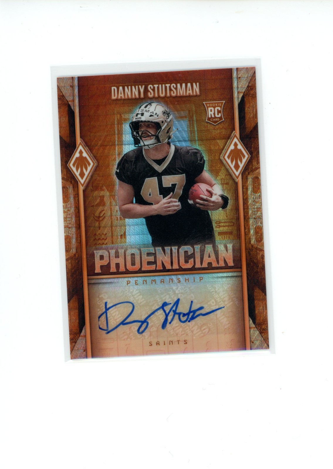 2025 Phoenix Danny Stutsman #PHP-DSN Rookie Phoenician Penmanship Auto 147/199