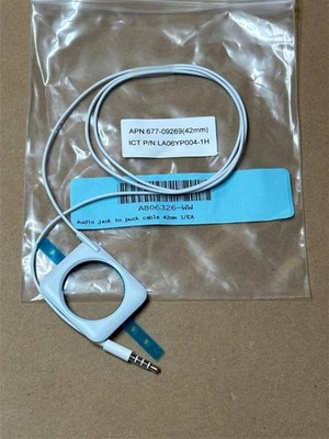 New Genuine Apple Watch Security Cable to 3.5mm Audio 42mm 677-09269 A806326-WW