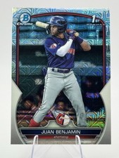 2023 Bowman Chrome - Prospects Juan Benjamin #BCP-151 Mojo Refractor (RC)