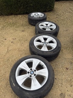 4 hardly used vgc Continental tyres for BMW X5 E70 on BMW 132 X5 19 Alloys