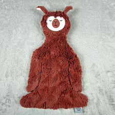Slumberkins Rust Red Brown Alpaca Llama Lovey Plush Baby Toy Snuggler Plushie