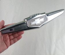 Oem Original 1949 Gm Chevrolet Chevy Bowtie Chrome Hood Emblem Gmc4 3688050