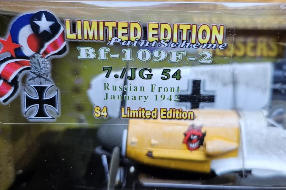 ULTIMATE SOLDIER WWII GERMAN MESSERSCHMITT Bf-109F-2 WINTER CAMO 1:32 SCALE MIB - Image 3 of 4