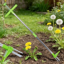 Weed Puller Weeder Twister Stand Up Garden Lawn Grass Root