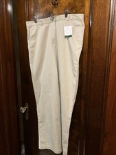 L L Bean Favorite Fit Khaki Pants Women's Size 14 Regular NWT
