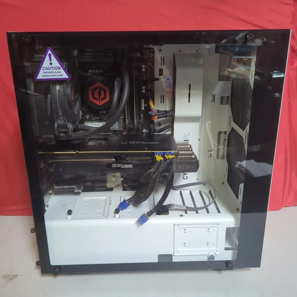 CyberPowerPC Intel i7-7700K 16GB RAM 512GB SSD+3TB HDD RTX 2080 Ti Gaming PC - Image 4 of 4