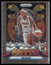 2025 Panini Prizm WNBA #15 Kiki Iriafen Groovy