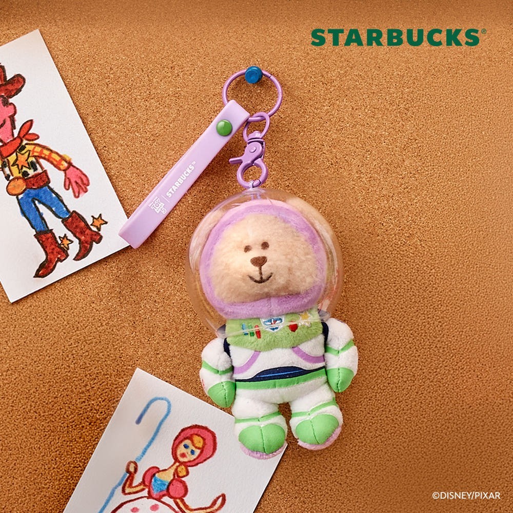 Starbucks Korea x Toy Story Bearista Keychain Keyring 2026