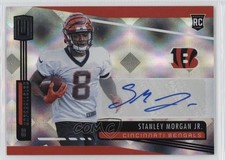 2019 Panini Unparalleled Rookie Signatures Stanley Morgan Jr #287 Auto 17pt