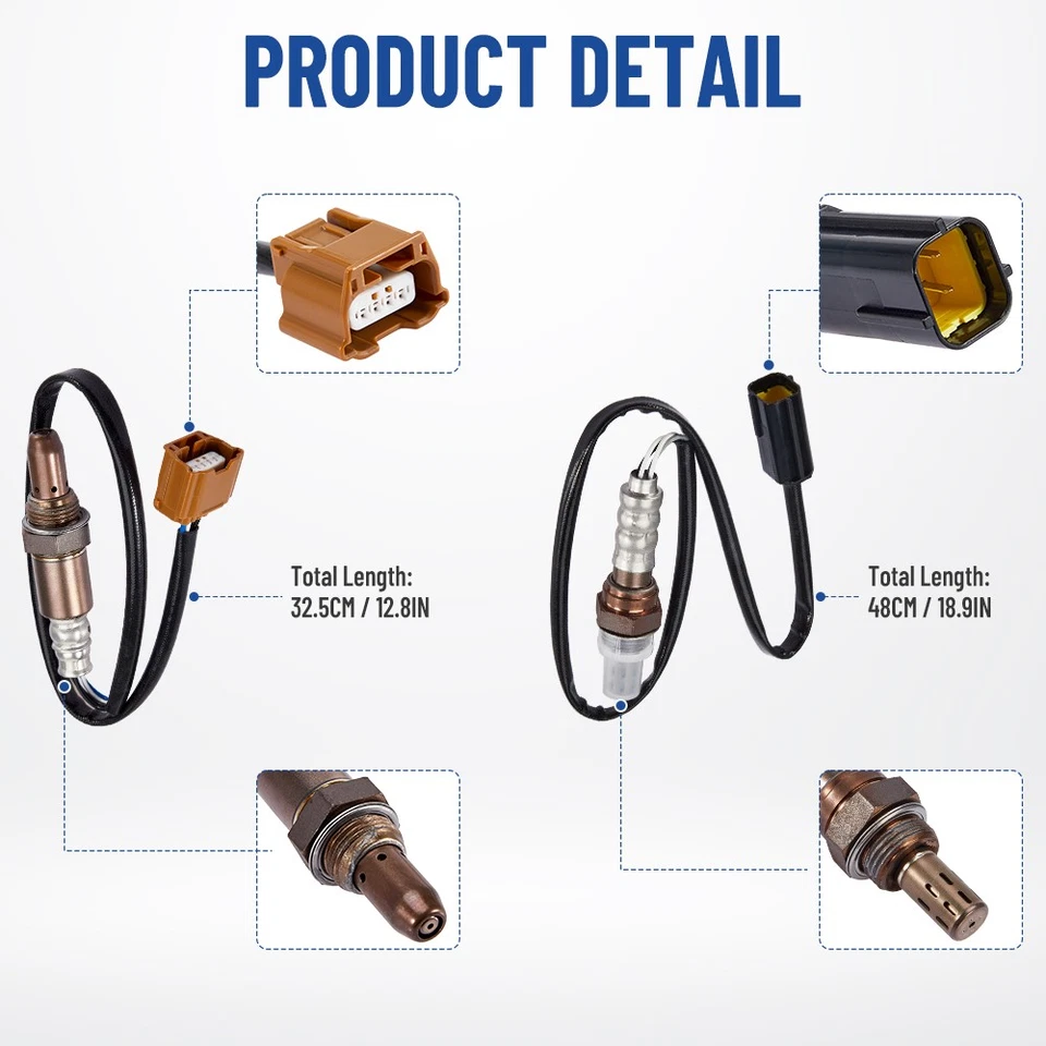 4 датчика кислорода вверх и вниз по течению для Nissan 370Z Infiniti G37 3,5 л 3,7 л - Изображение 3 из 4