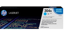 Image of Genuine Hp 304A Original Toner Cartridge CC531A Cyan