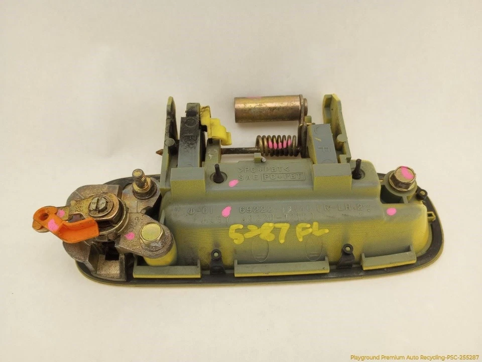 Manija de puerta exterior delantera izquierda para conductor Toyota MR2 Spyder compatible con 2000-2005 00 01 02 Foto 2 de 4