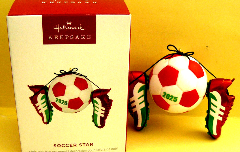 2025 Hallmark "SOCCER STAR"