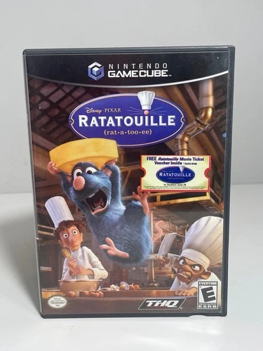 Ratatouille Nintendo GameCube Complete CIB Excellent Mint Tested