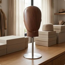 Hat Display Stand Round Base Mannequin Head Stand Detachable