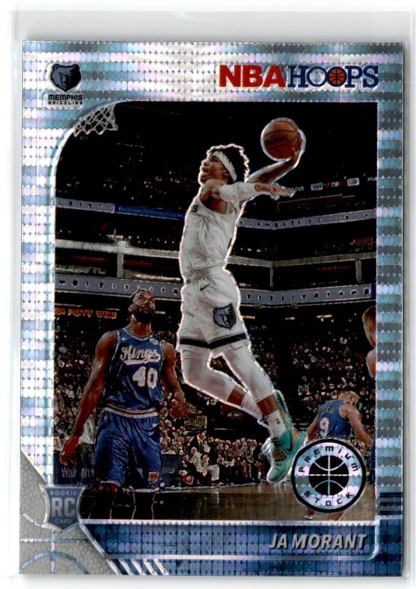 2019-20 Panini NBA Hoops Premium Stock Pulsar Ja Morant Rookie Grizzles #259