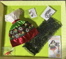 Vintage Barbie in Mexico Travel Costume #820 Complete