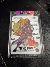 Sack King Bruce Tecmo Bowl Bo Jackson Battle Arena Sore Thumb 160 Fire ST297