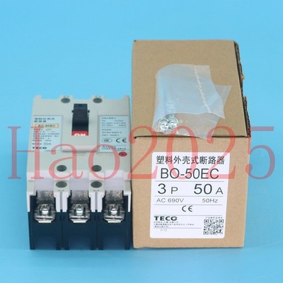 BO-50EC 3P 50A For TECO New Circuit Breaker Free Shipping