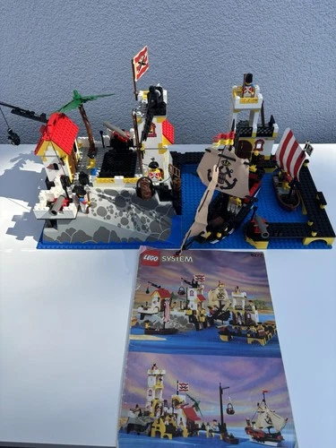 LEGO 6277 Imperial Trading Post Piraten Rotröcke 1992 mit Anleitung