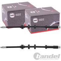 2X A.B.S. BremsschlÄUche Vorne Passend FüR Fiat Punto Lancia Y