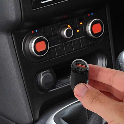 1 Retractable Car Chargers, Fast Car Phone Adapters Car Charger with Dual - 第 7/12 張圖片