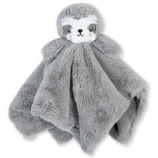 Just Born Baby Neutral Sloth Security Blanket