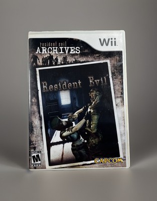 Resident Evil Archives: Resident Evil 1 (Nintendo Wii, 2009) Complete Disc Mint