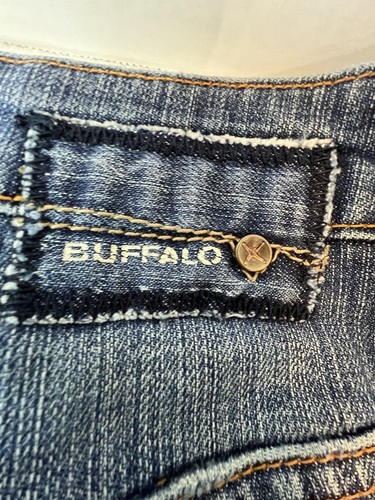 Buffalo Game-x David Button Relax Straight Blue Jeans 36 X 30 - Picture 19 of 21