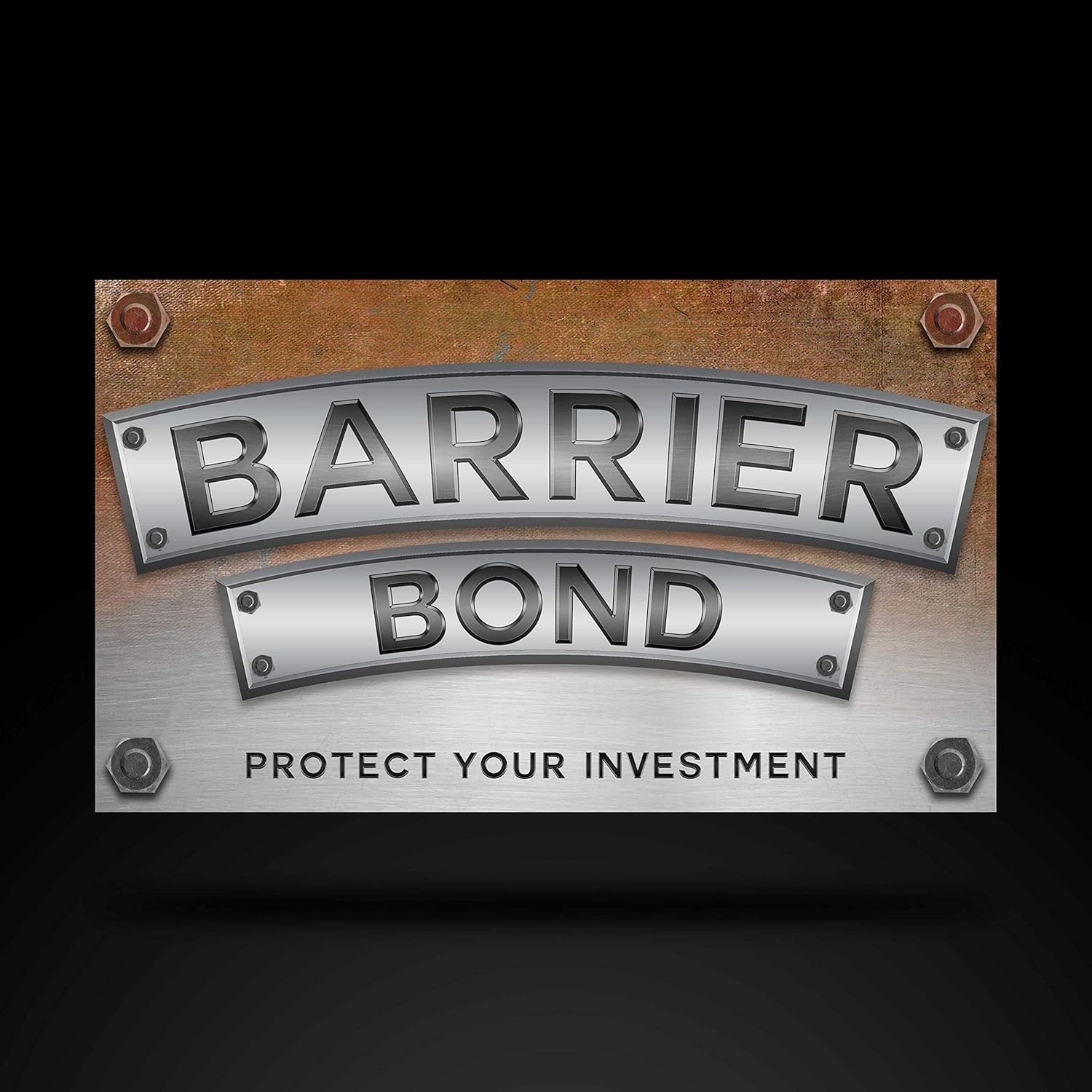 Barrier Bond - No-Drip Undercoating, 1 Gallon,  Rust Inhibitor, Rust Preventi...