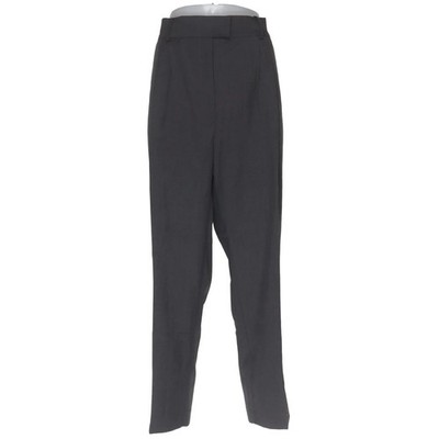 H&M Trend, Stoffhose, Größe: L, Grau, Polyester/Viskose, Einfarbig, Damen #ety