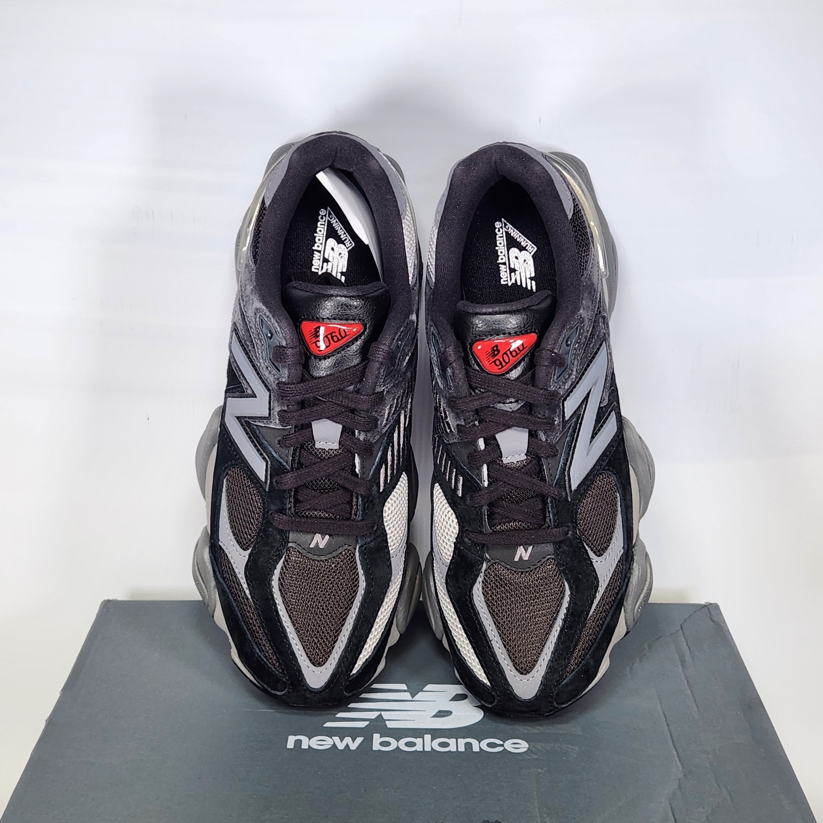 Size 8.5 - New Balance 9060 - Black / Castlerock / Raincloud - Mens - U9060BLK