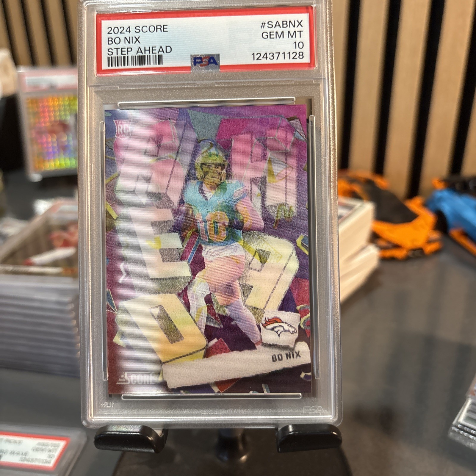 2024 Score - Step Ahead Bo Nix #SA-BNX (RC)