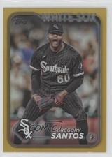 2024 Topps Series 1 Gold Foil Gregory Santos #276 0o6m