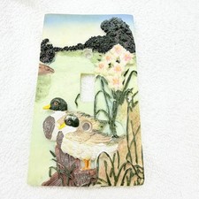 Mallard Duck 3D Resin Ceramic Single Toggle S...
